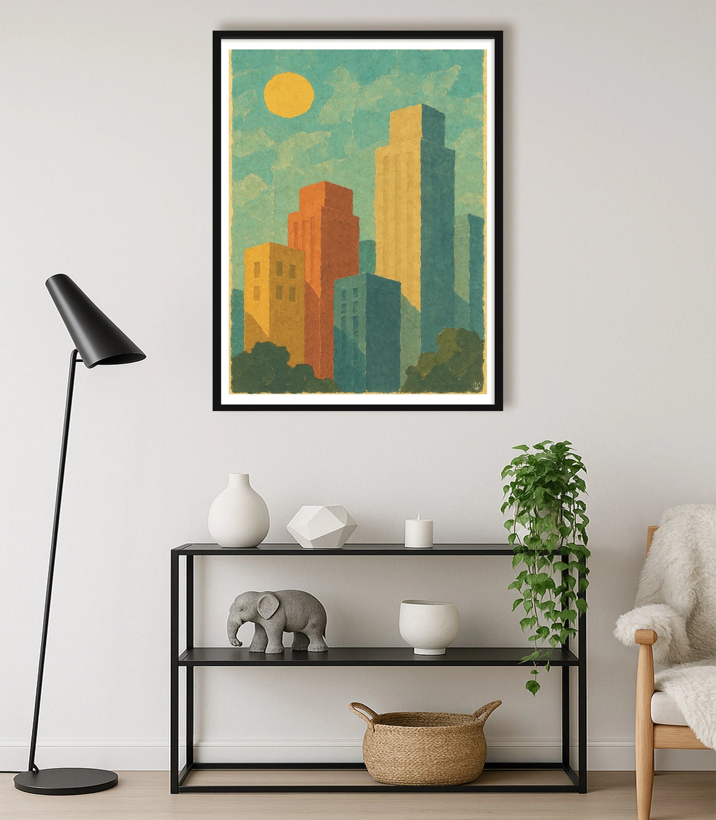 Baked High Rise WhiteLounge BlackFrame mockup
