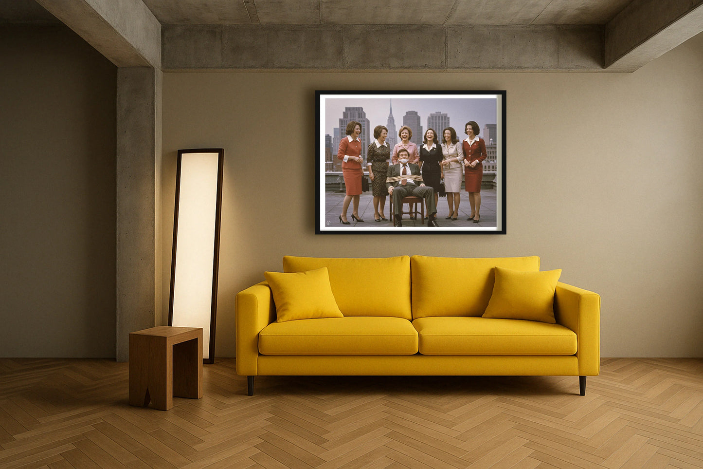 Performance Review ContemporaryLounge BlackFrame mockup