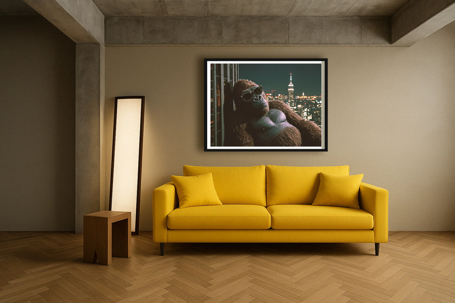 Cool Kong ContemporaryLounge BlackFrame mockup