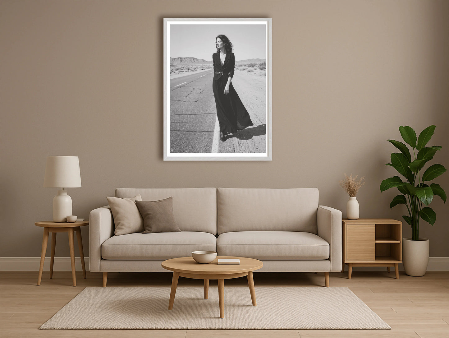 Freeway Temptress NeutralLounge WhiteFrame mockup