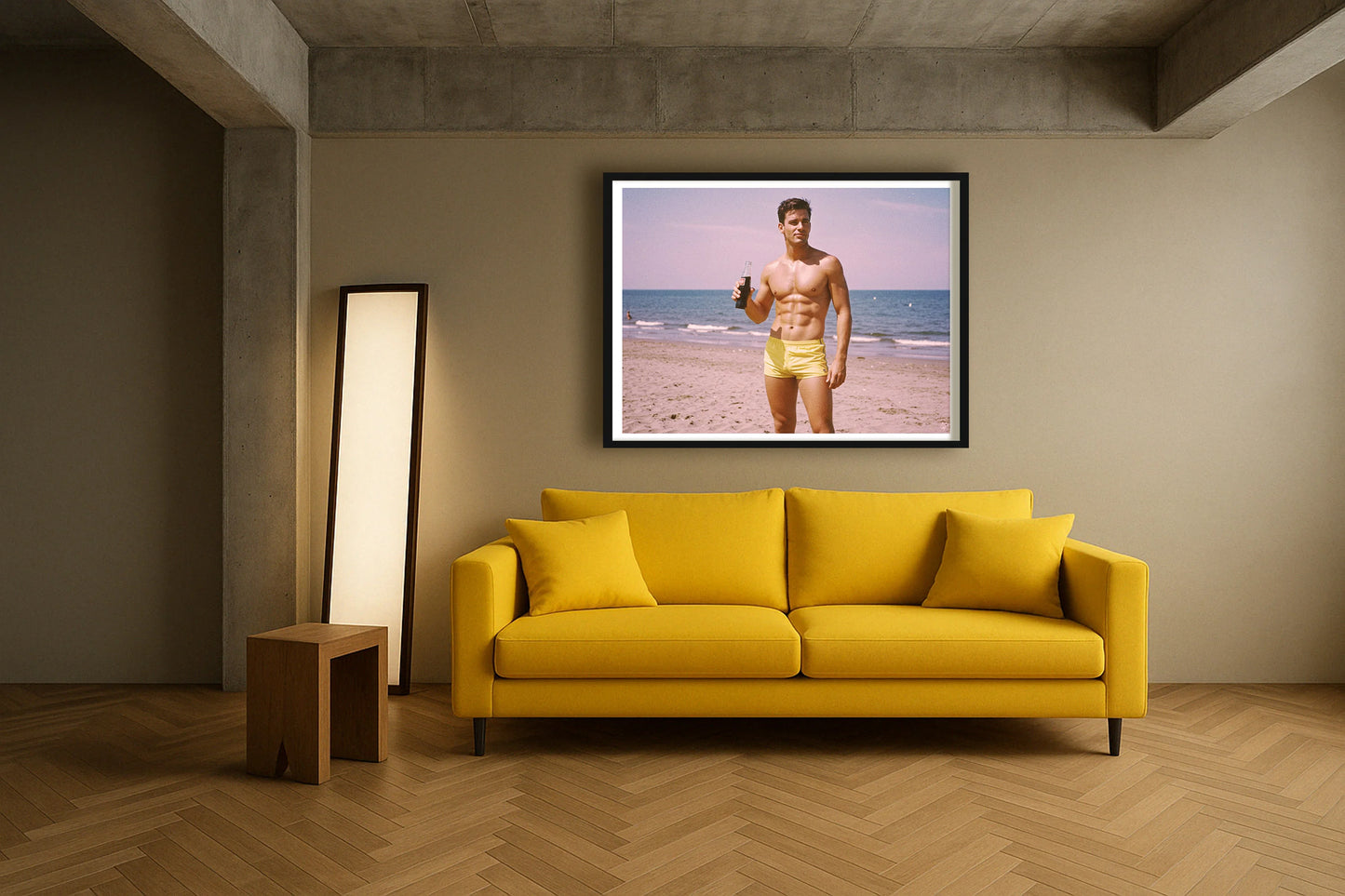 Beach Ready 66 ContemporaryLounge BlackFrame mockup