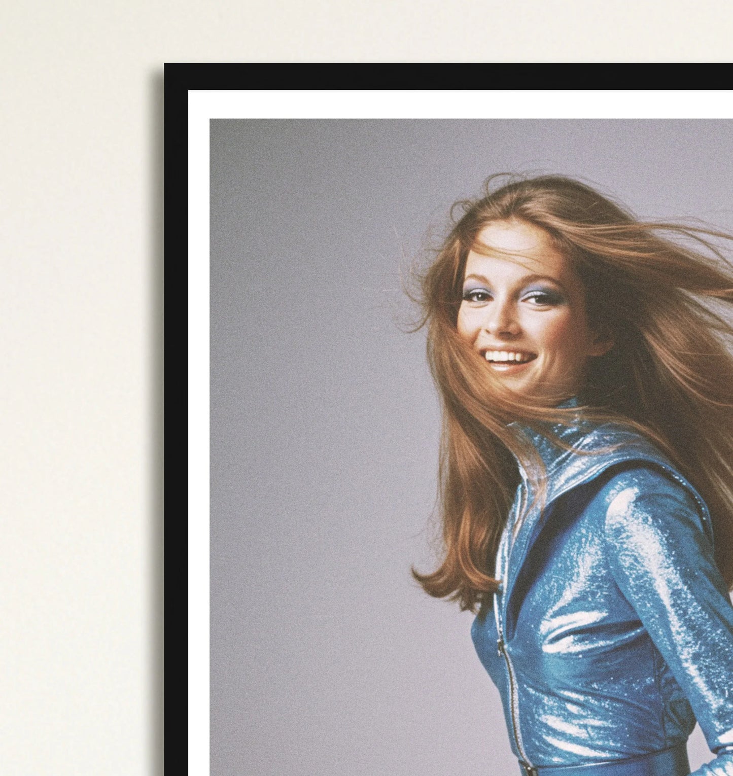 Disco Dawn 76 Neutral cropcorner BlackFrame mockup