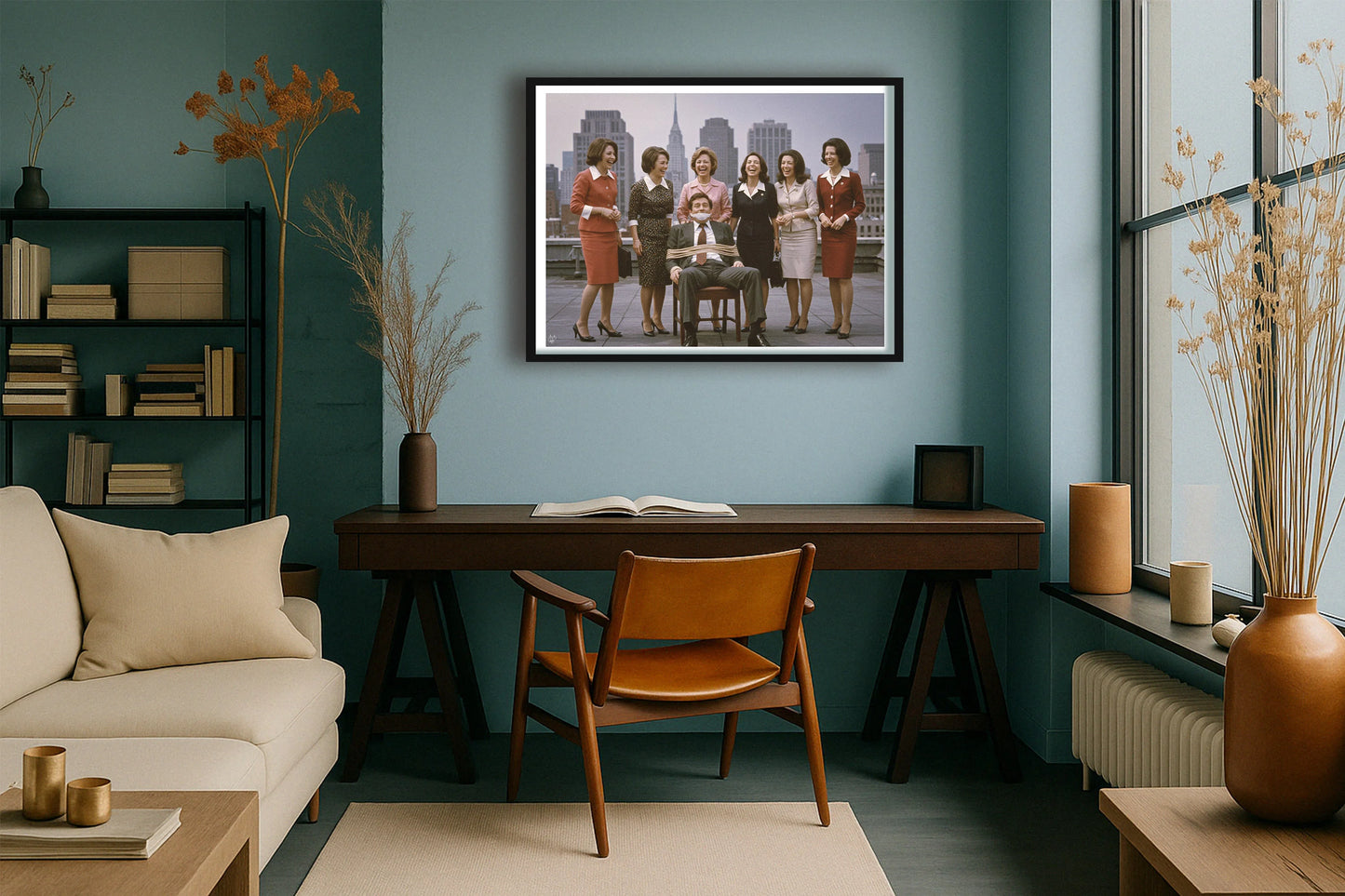 Performance Review TealStudy BlackFrame mockup