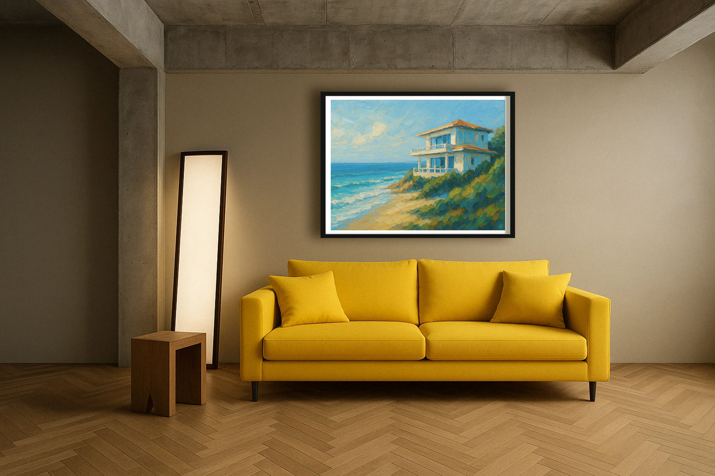 Where The Wealth Rests ContemporaryLounge BlackFrame mockup