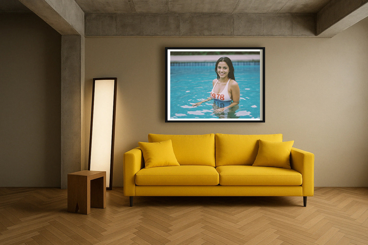 Nineteen Seventy Eight ContemporaryLounge BlackFrame mockup
