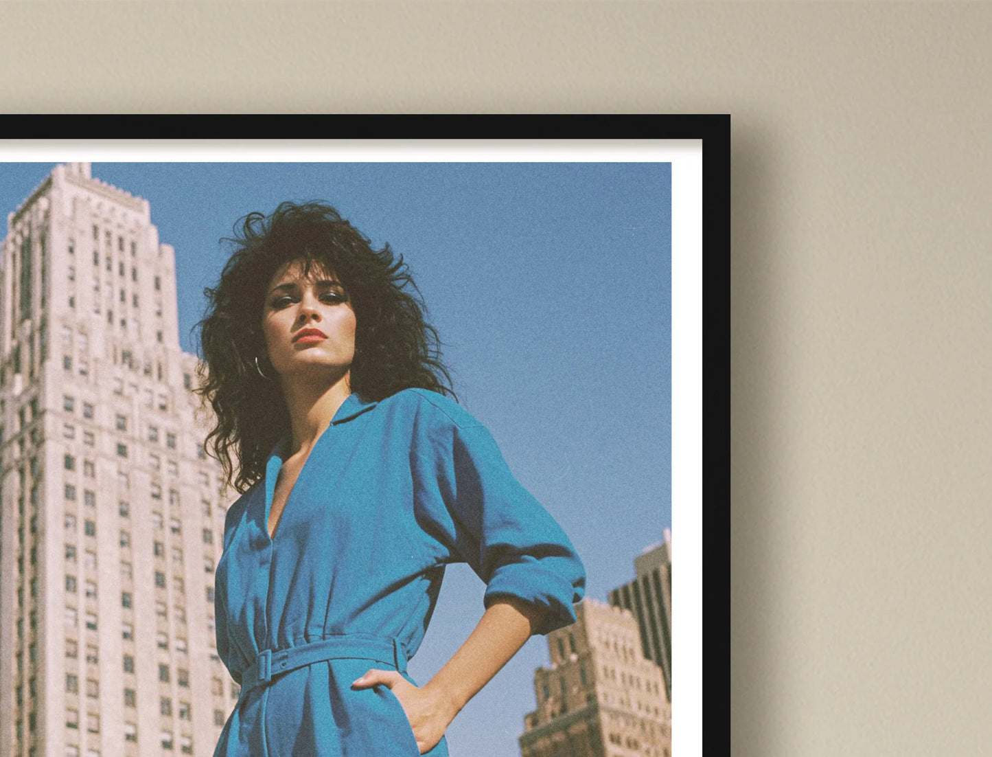 Angel In The Morning White cropcorner BlackFrame mockup