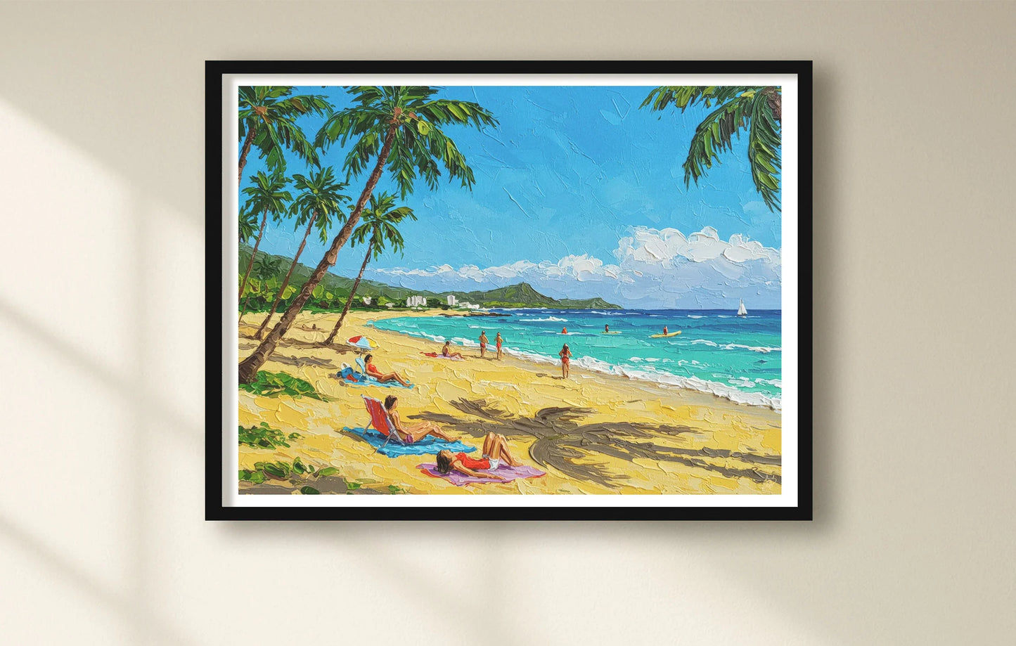 Waikiki Filter White closeup BlackFrame mockup