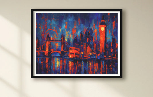 Twilight Thames White closeup BlackFrame mockup