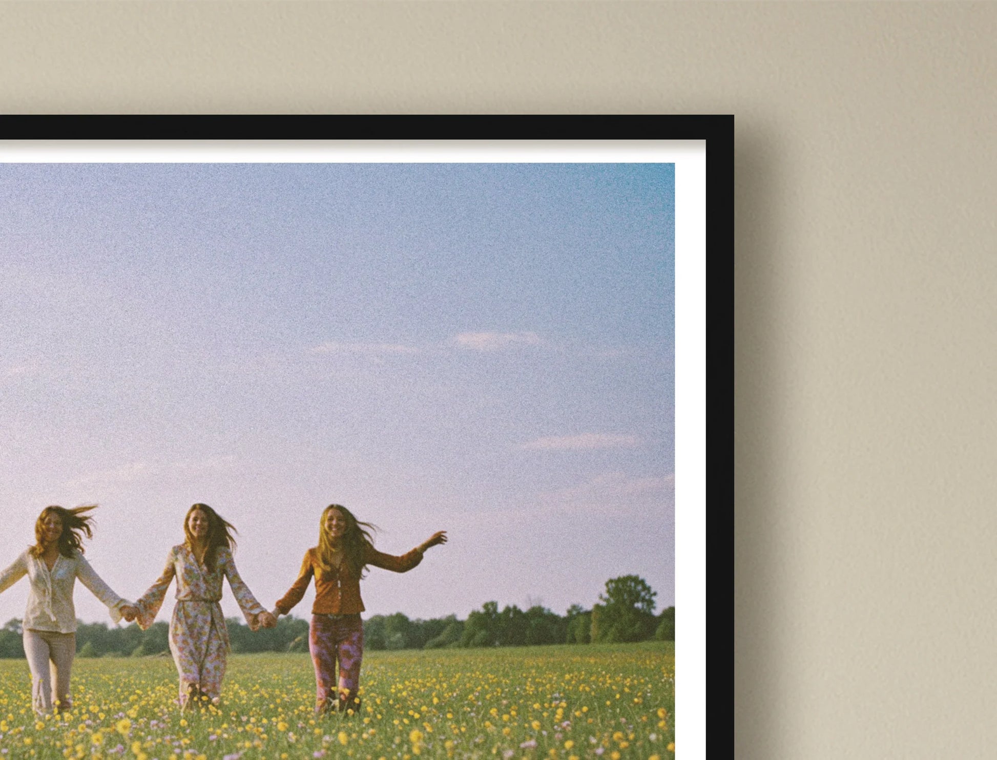 In Perfect Harmony White cropcorner BlackFrame mockup