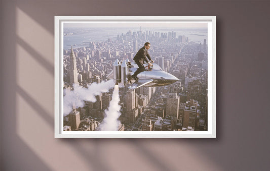 Jet Set Living Purple closeup WhiteFrame mockup