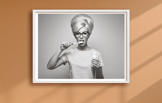 Minty Fresh Orange closeup WhiteFrame mockup