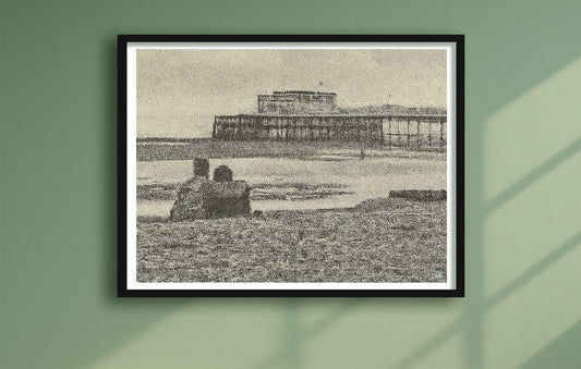 We'll Always Have Worthing Green closeup BlackFrame mockup
