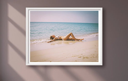 Solace At Shoreline Purple closeup WhiteFrame mockup