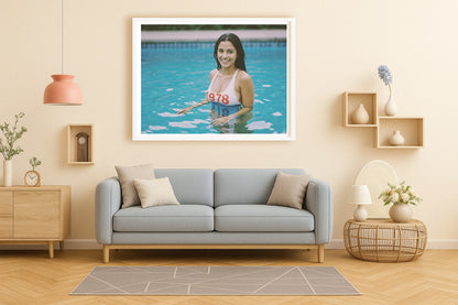 Nineteen Seventy Eight PeachLounge WhiteFrame mockup