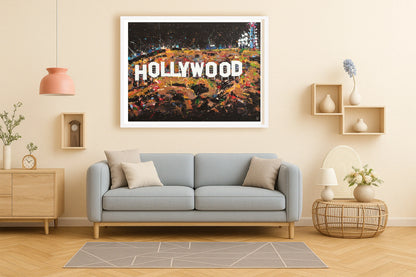 Lights, Camera, Chaos PeachLounge WhiteFrame mockup