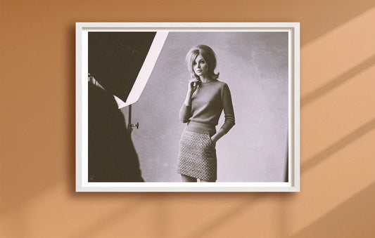 Sunday Supplement 1965 Orange closeup WhiteFrame mockup