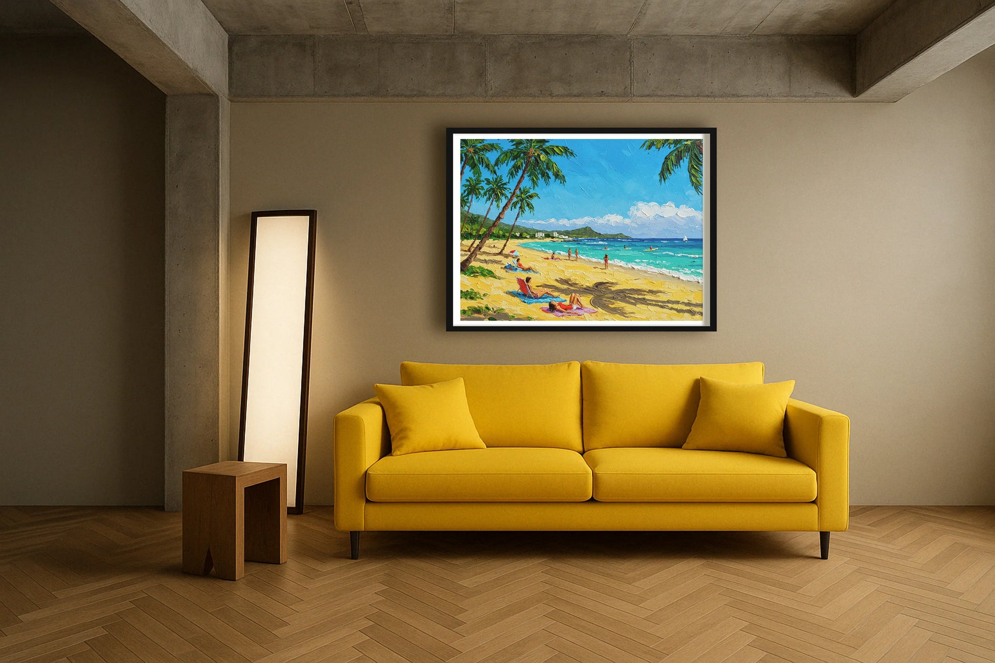 Waikiki Filter ContemporaryLounge BlackFrame mockup