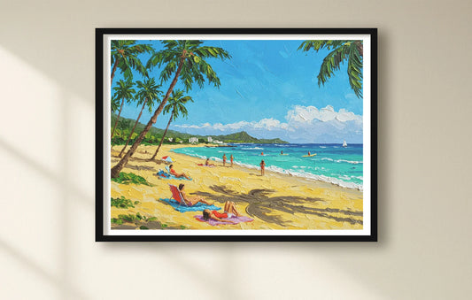 Waikiki Filter White closeup BlackFrame mockup