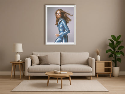 Disco Dawn 76 NeutralLounge WhiteFrame mockup