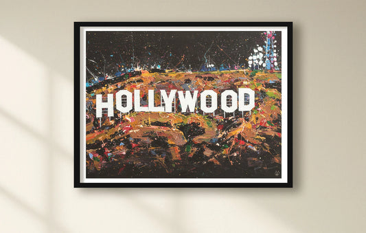 Lights, Camera, Chaos White closeup BlackFrame mockup